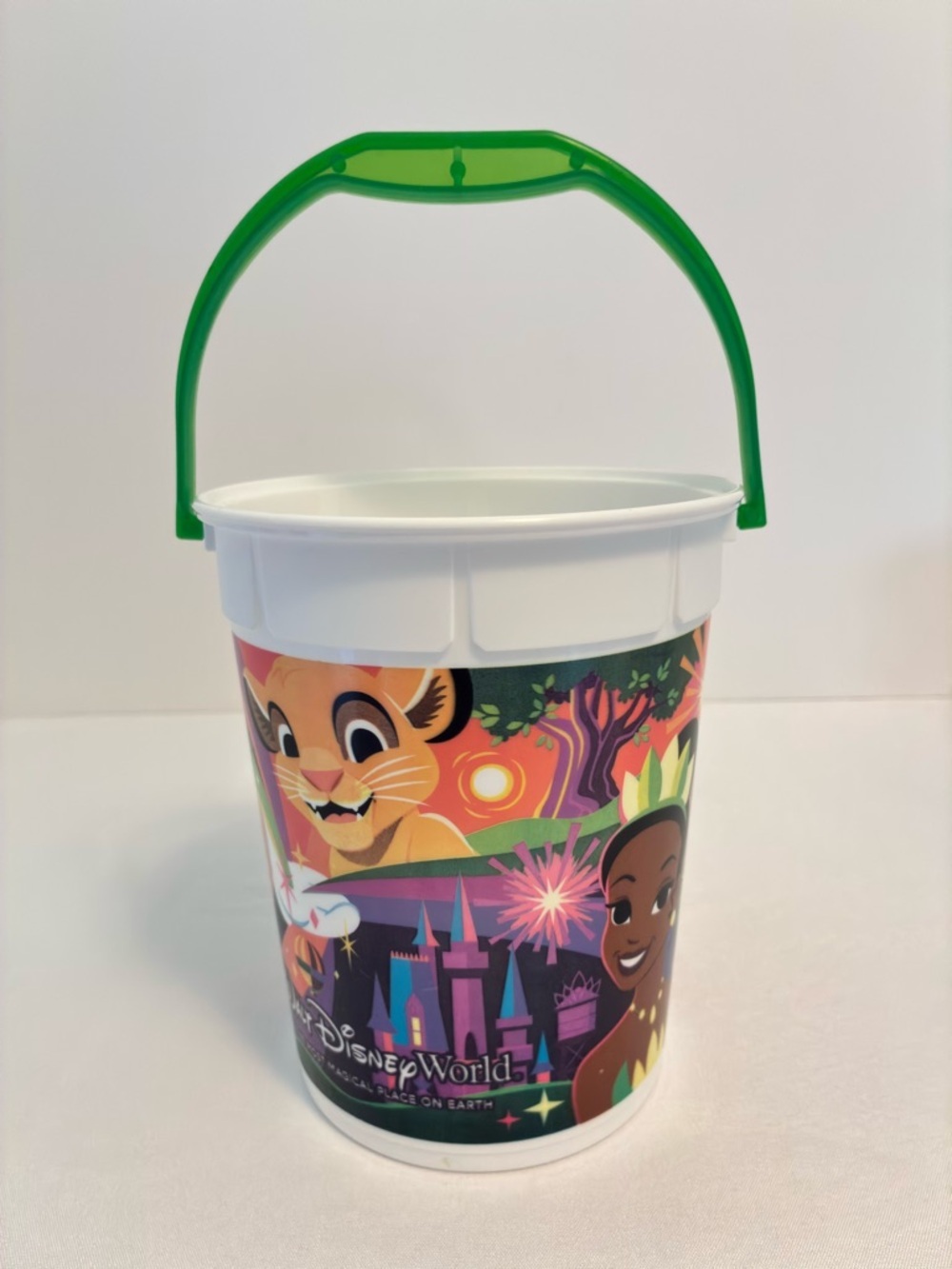 Walt Disney World Park Icons Mickey Mouse Simba Tiana & Moana Bucket